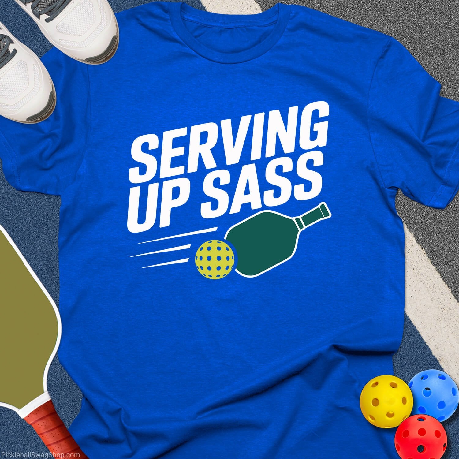 Serving Sass Pickleball T-Shirt