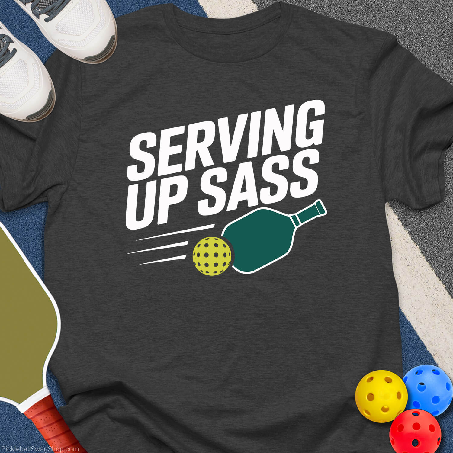 Serving Sass Pickleball T-Shirt