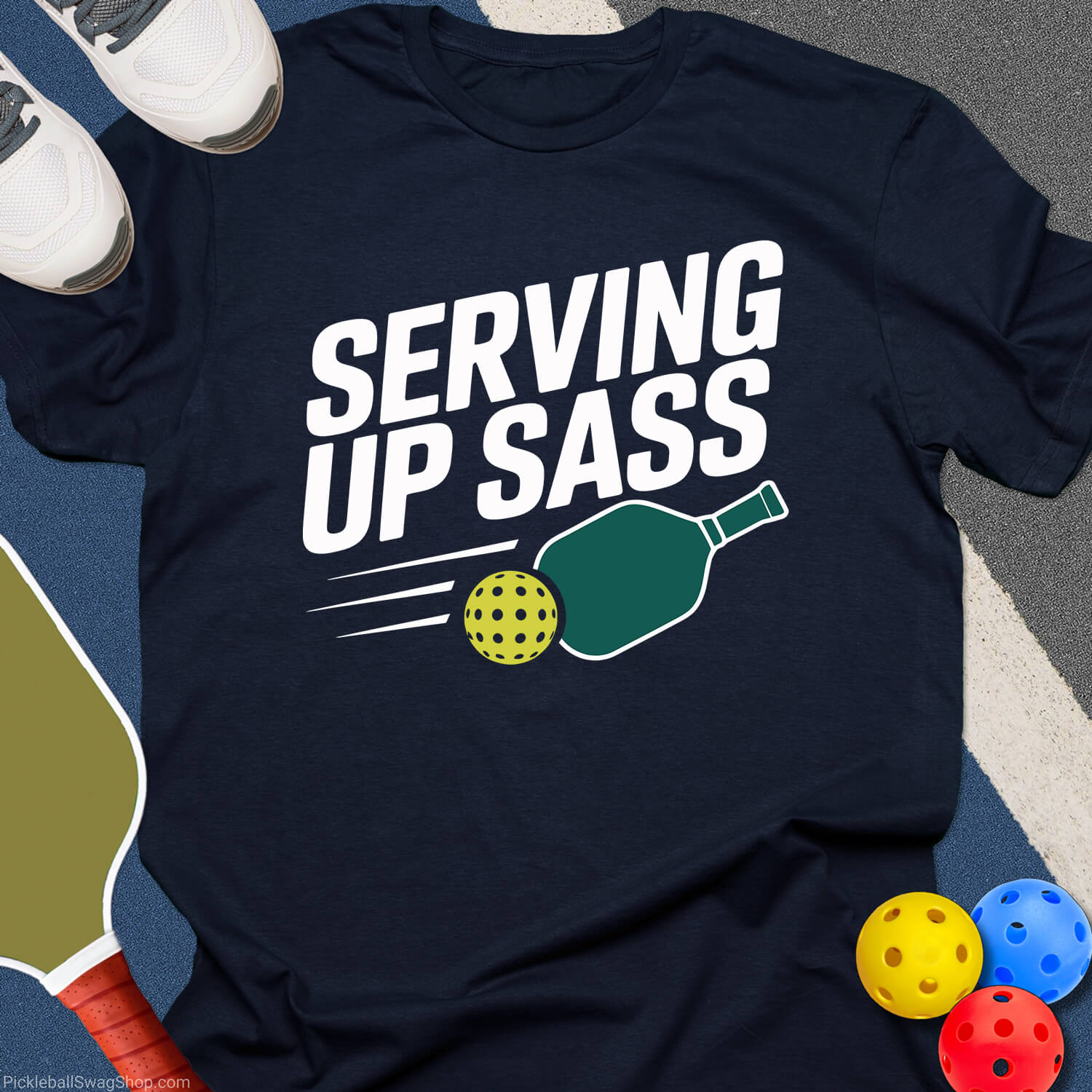 Serving Sass Pickleball T-Shirt