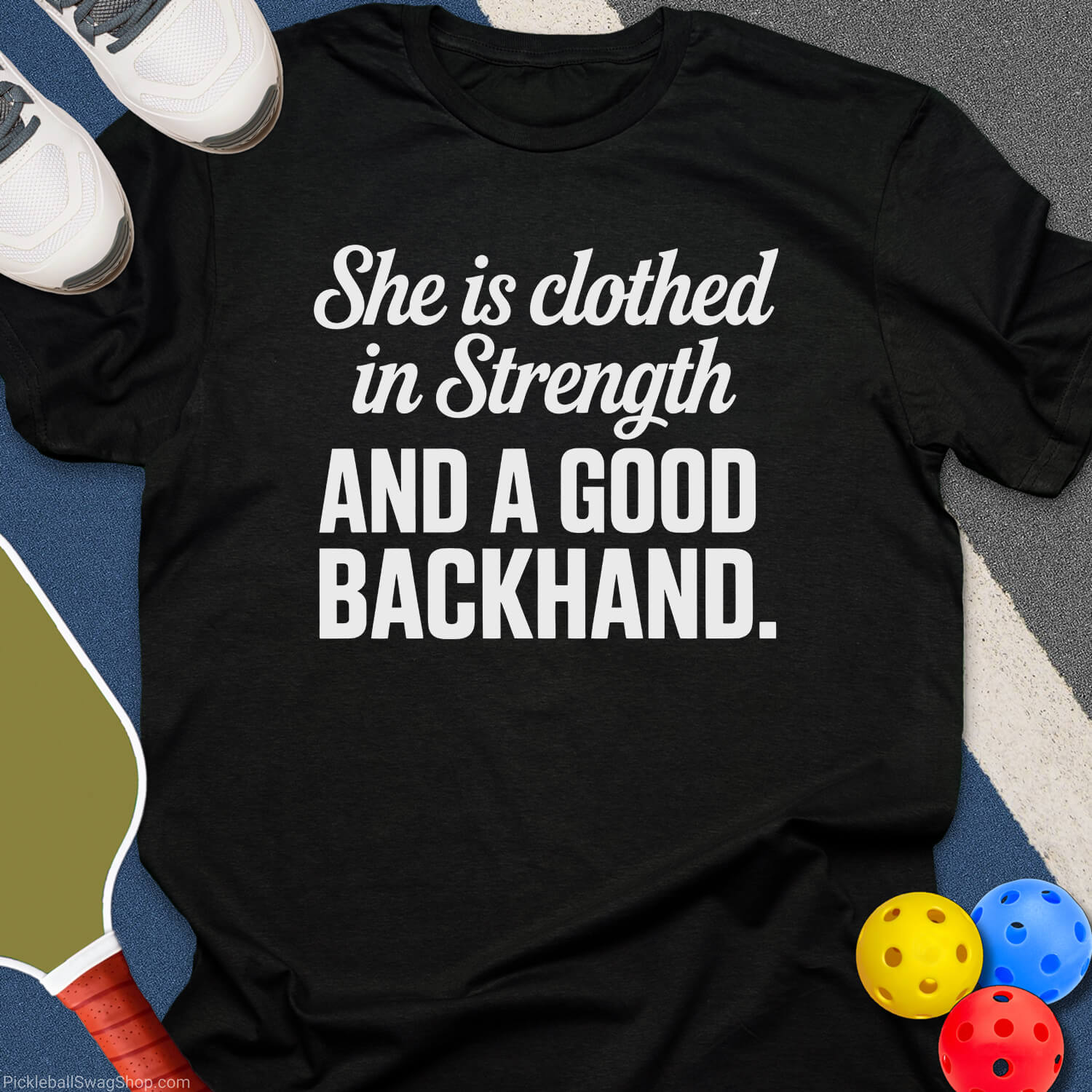 Strength & Backhand T-Shirt