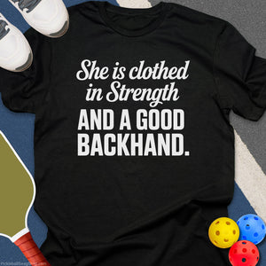 Strength & Backhand T-Shirt