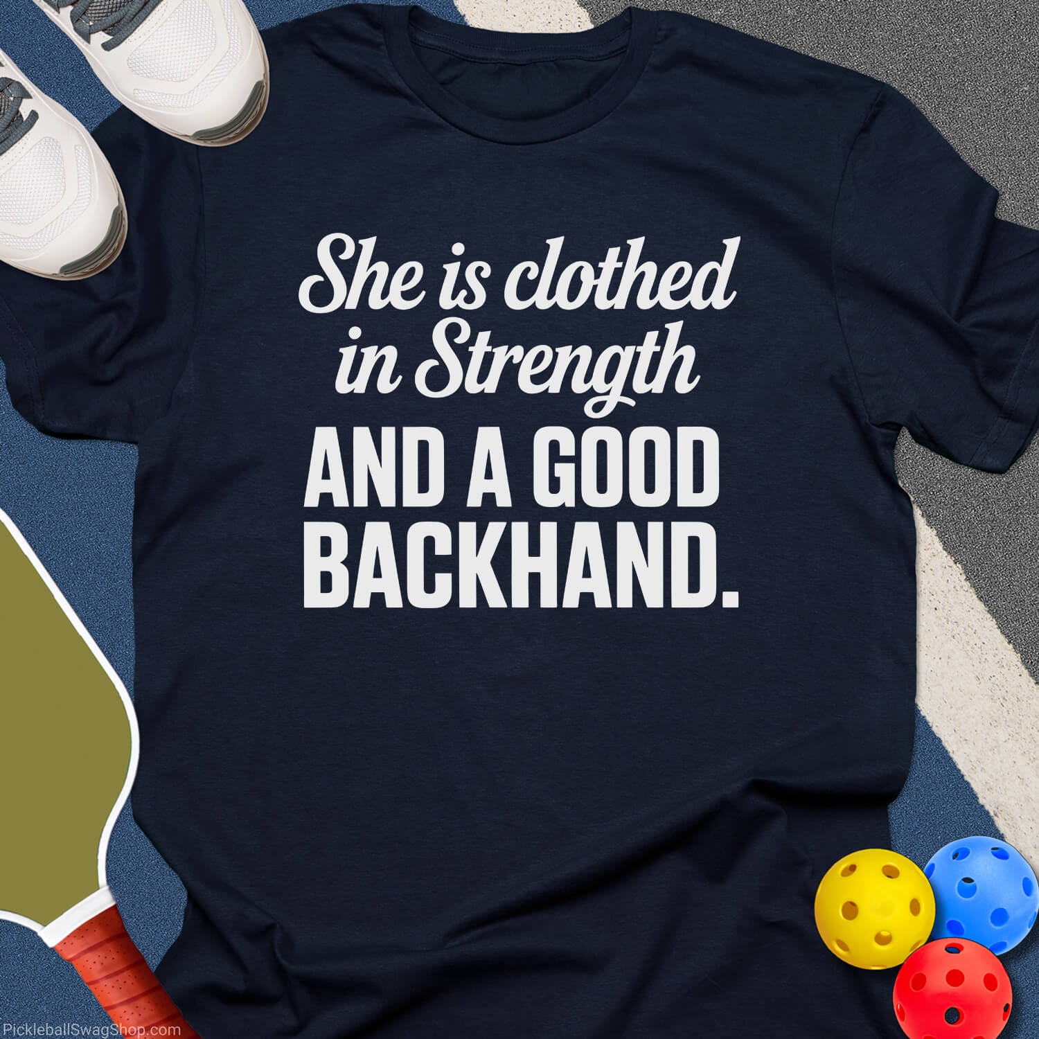 Strength & Backhand T-Shirt