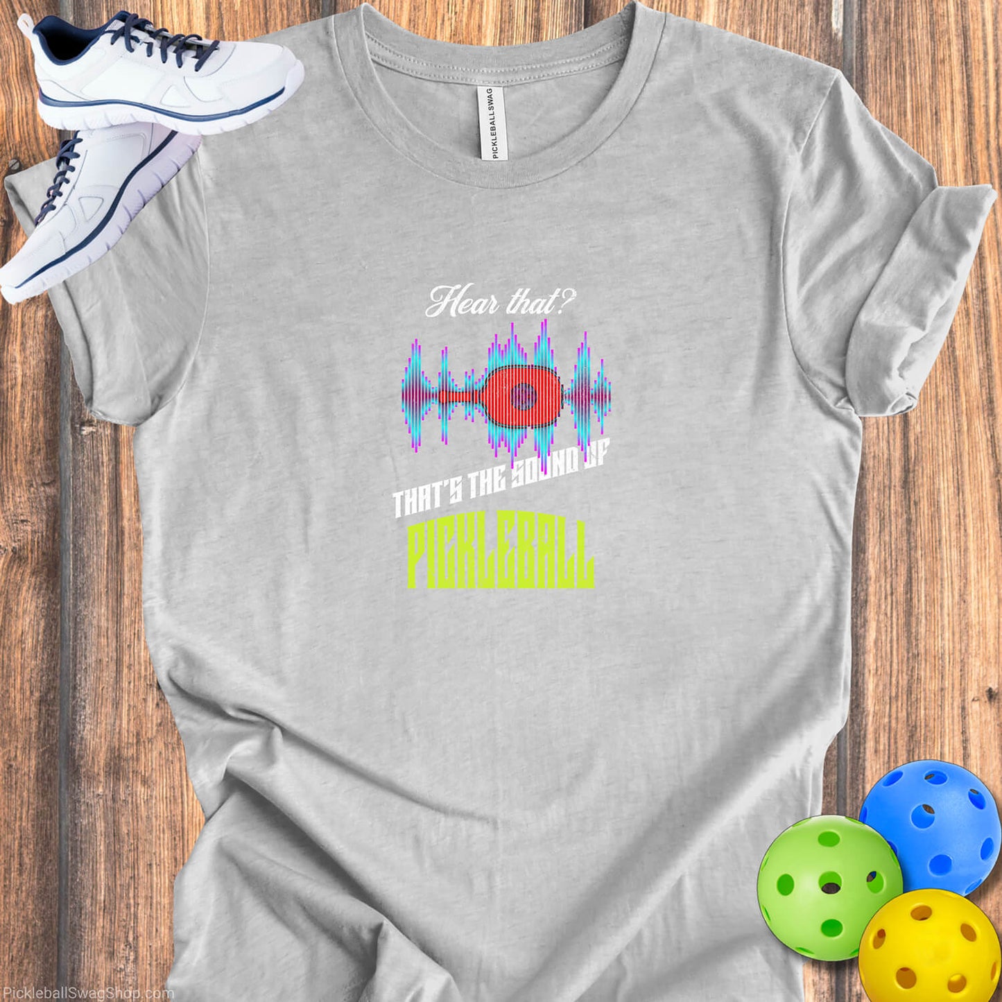 Proud Pickleball Player Soundwave T-Shirt