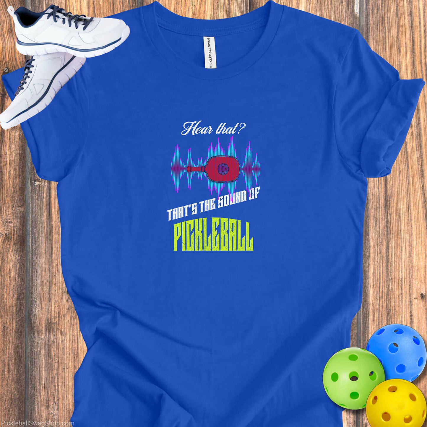 Proud Pickleball Player Soundwave T-Shirt