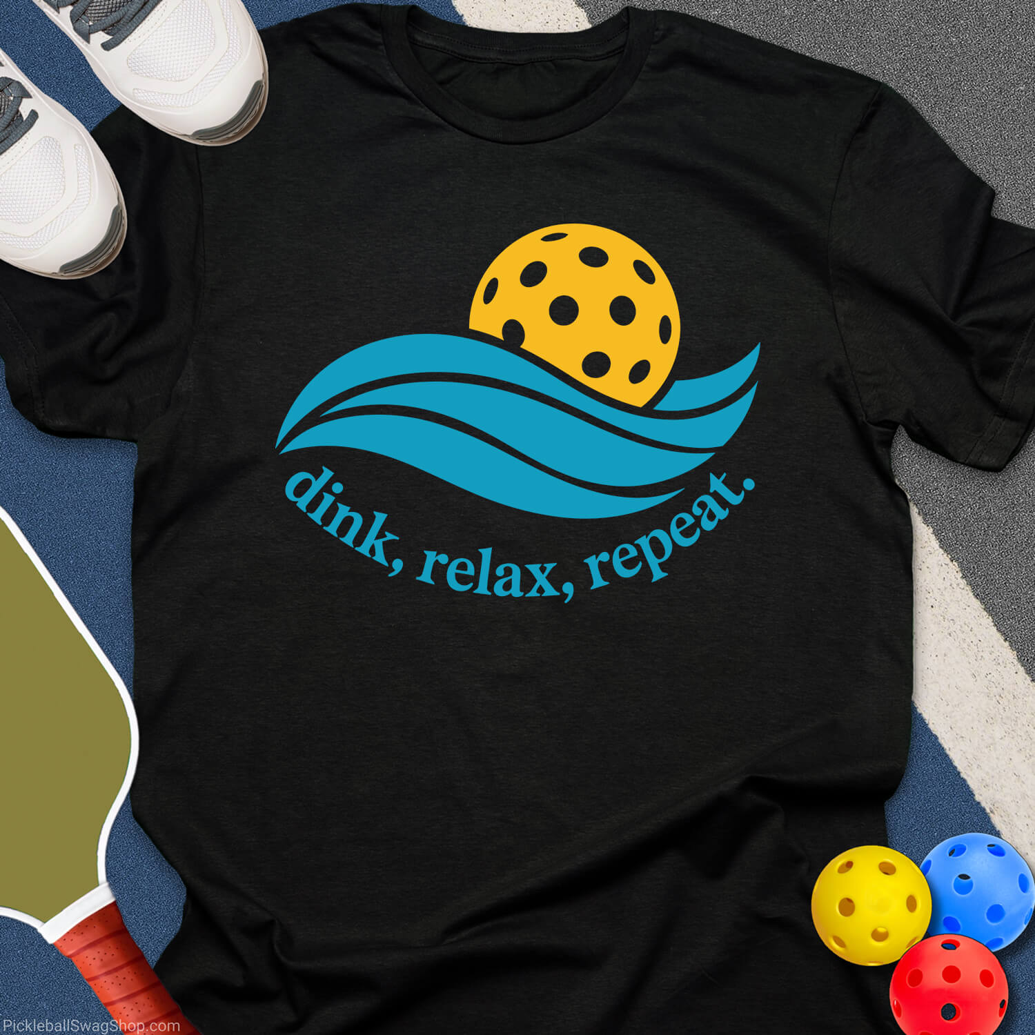 Sun Repeat Pickleball T-Shirt