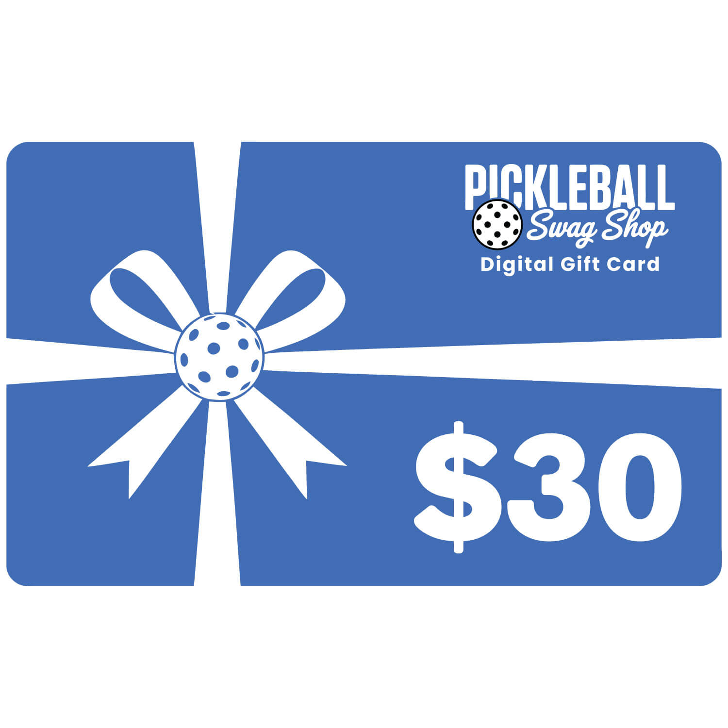 Pickleball Swag Shop Gift Card