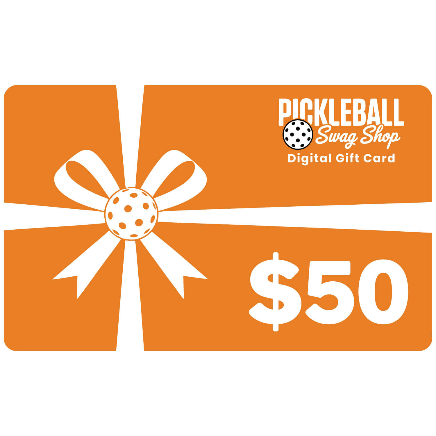 Pickleball Swag Shop Gift Card