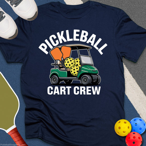 Pickleball Cart Crew T-Shirt