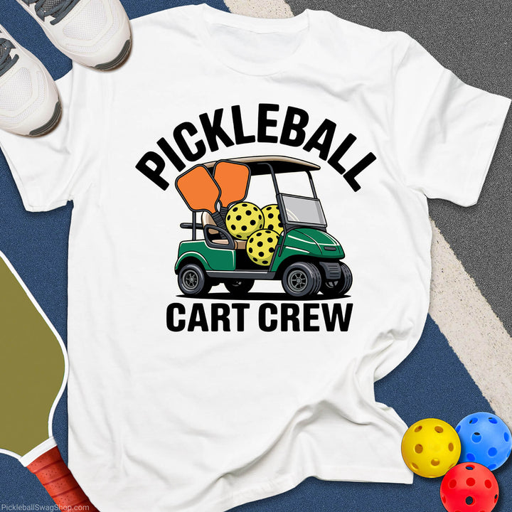 Pickleball Cart Crew T-Shirt