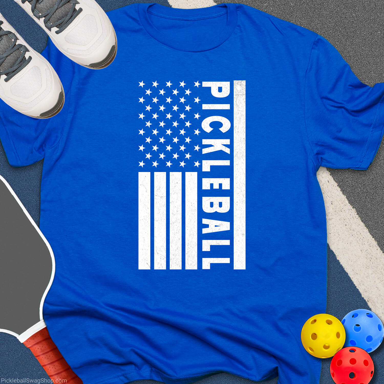 Patriotic Pickleball T-Shirt