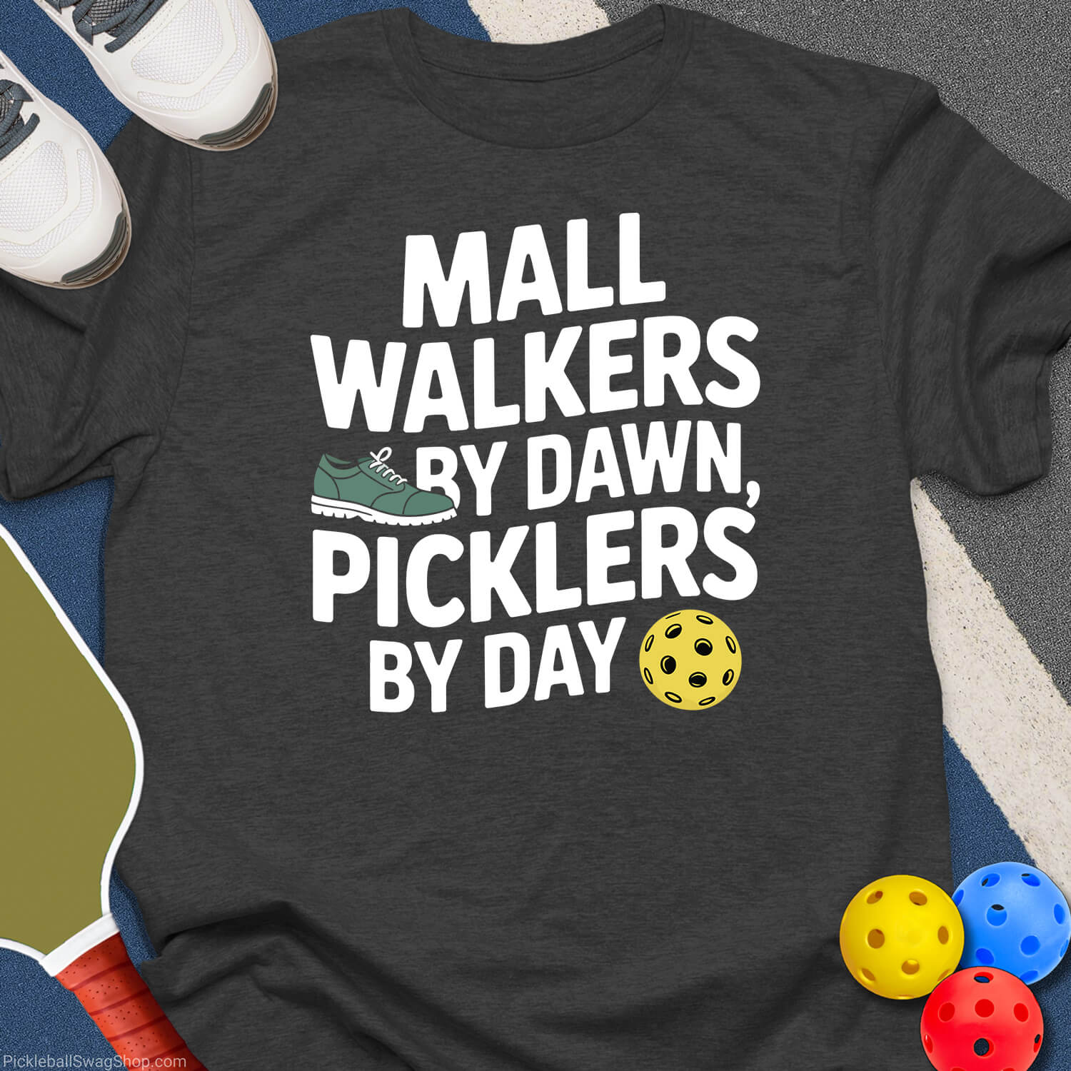 Mall Walkers Pickleball T-Shirt