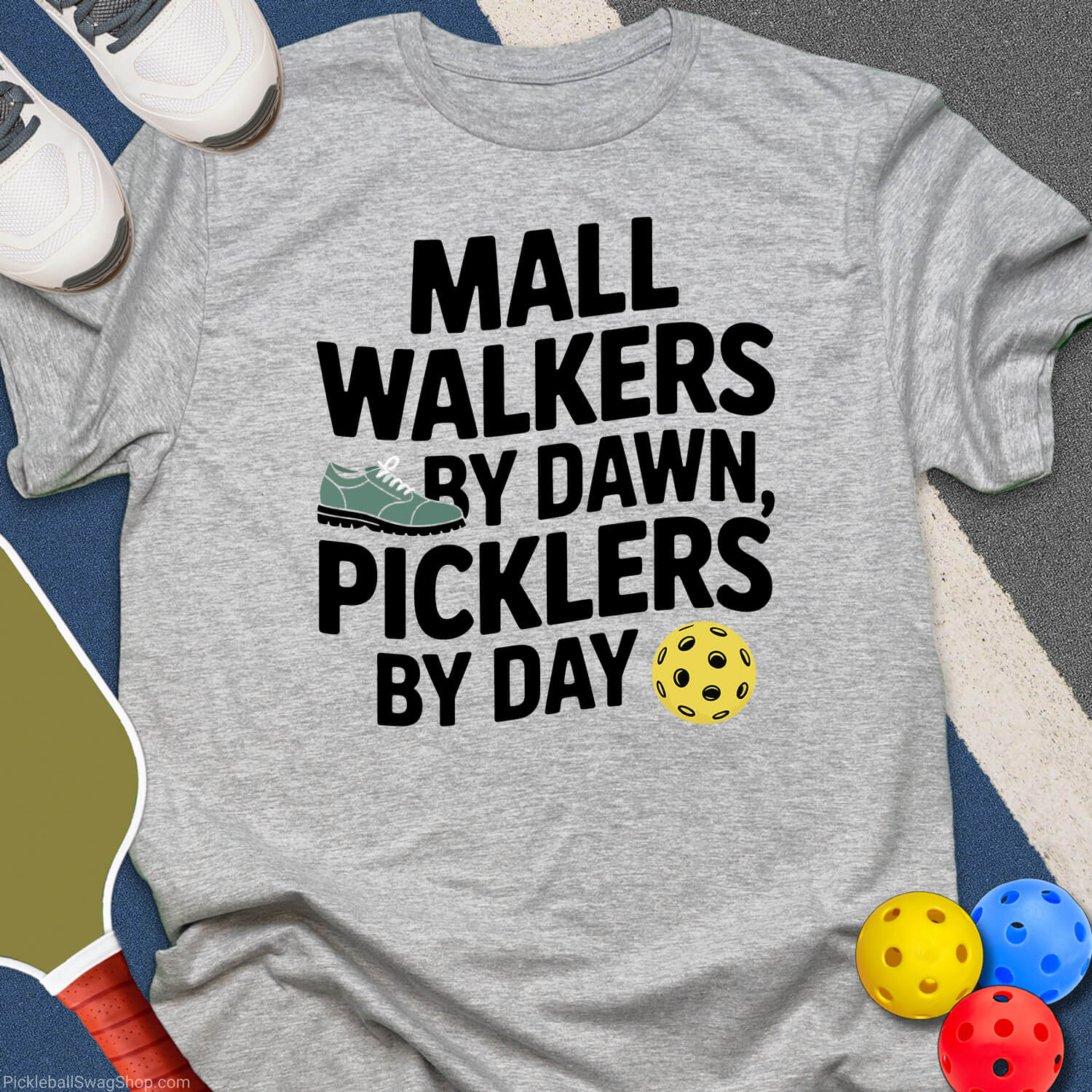 Mall Walkers Pickleball T-Shirt