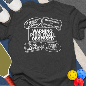 Pickleball Obsessed Daily T-Shirt