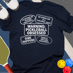 Pickleball Obsessed Daily T-Shirt