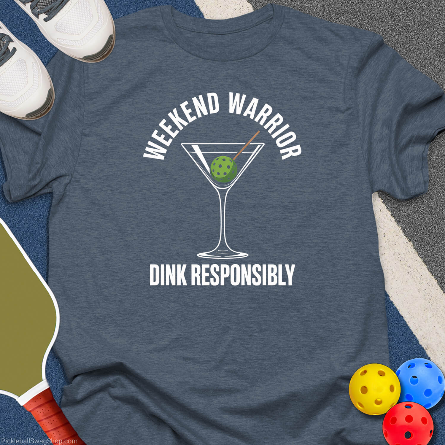 Weekend Dinker Pickleball T-Shirt