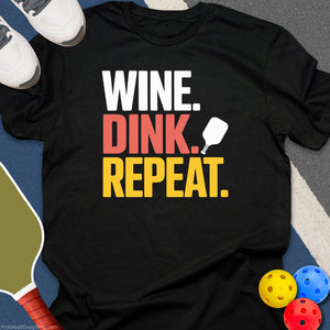 Wine Dink Repeat T-Shirt