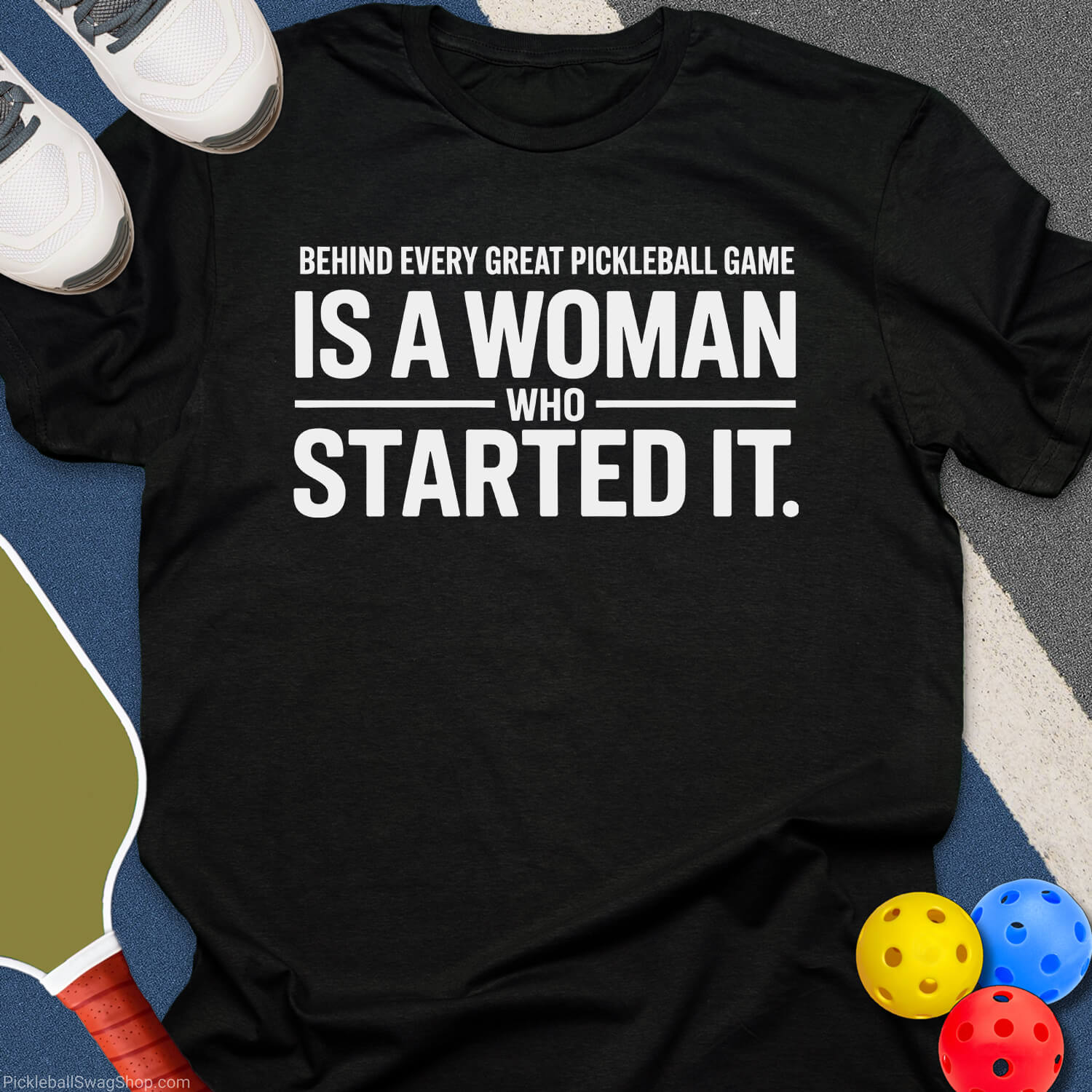 Great Pickleball Woman T-Shirt