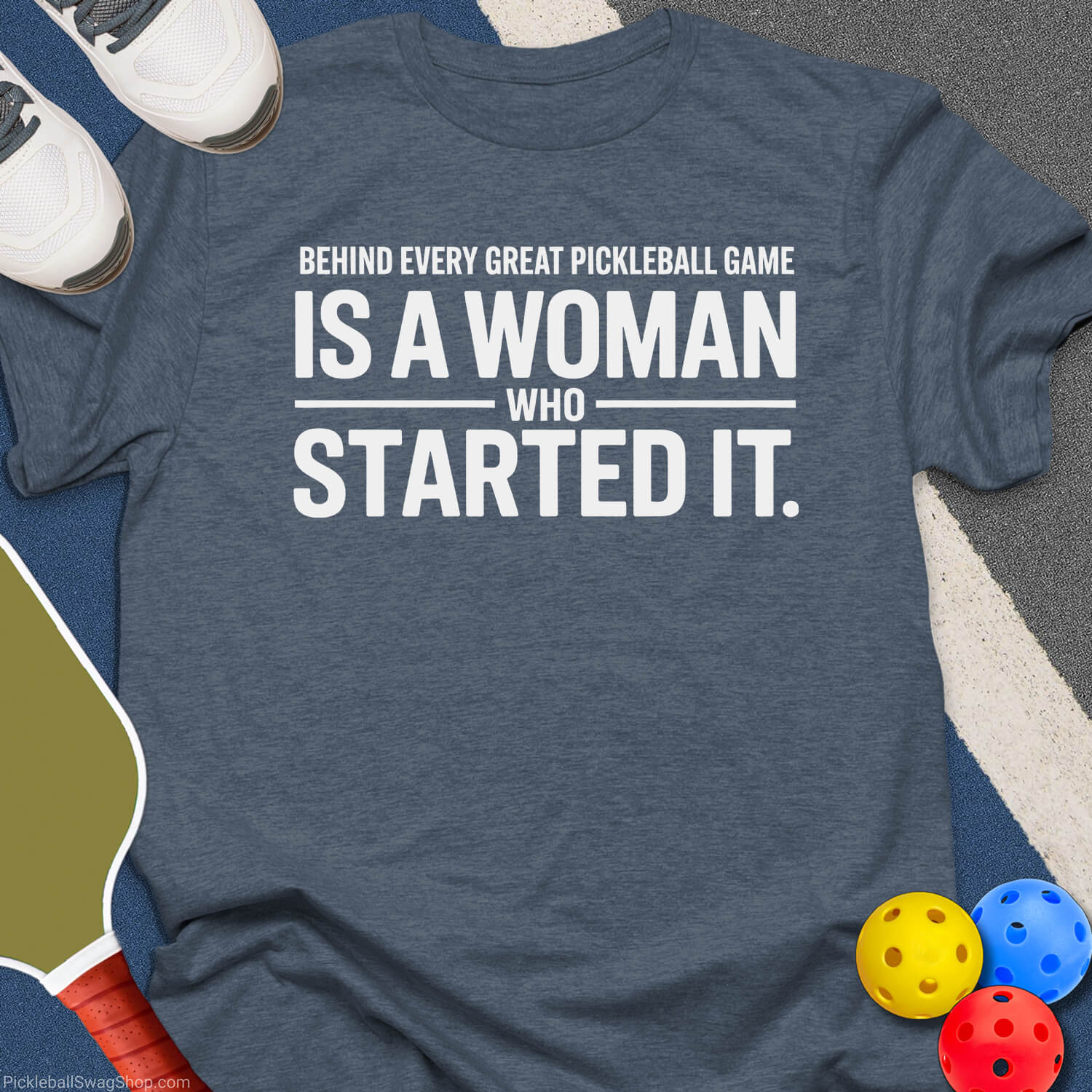 Great Pickleball Woman T-Shirt