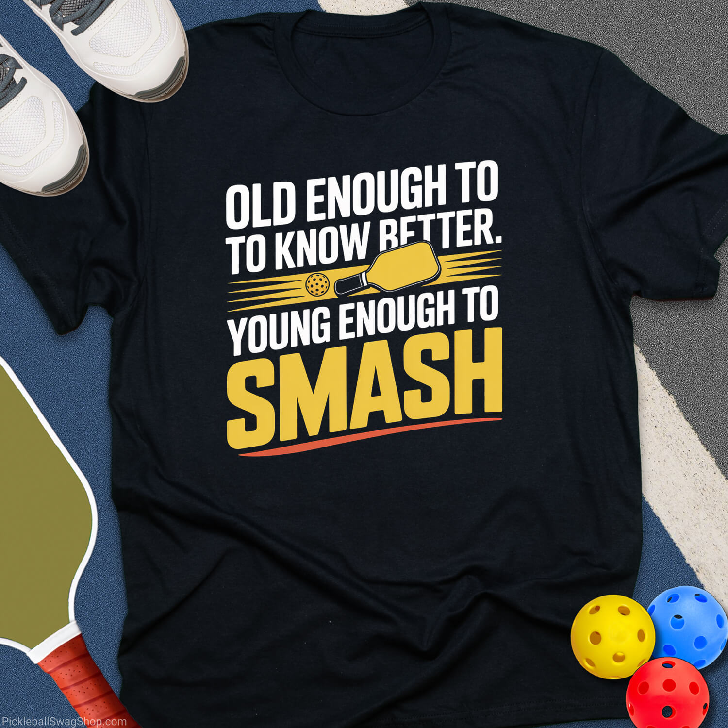 Know Better Smash Pickleball T-Shirt
