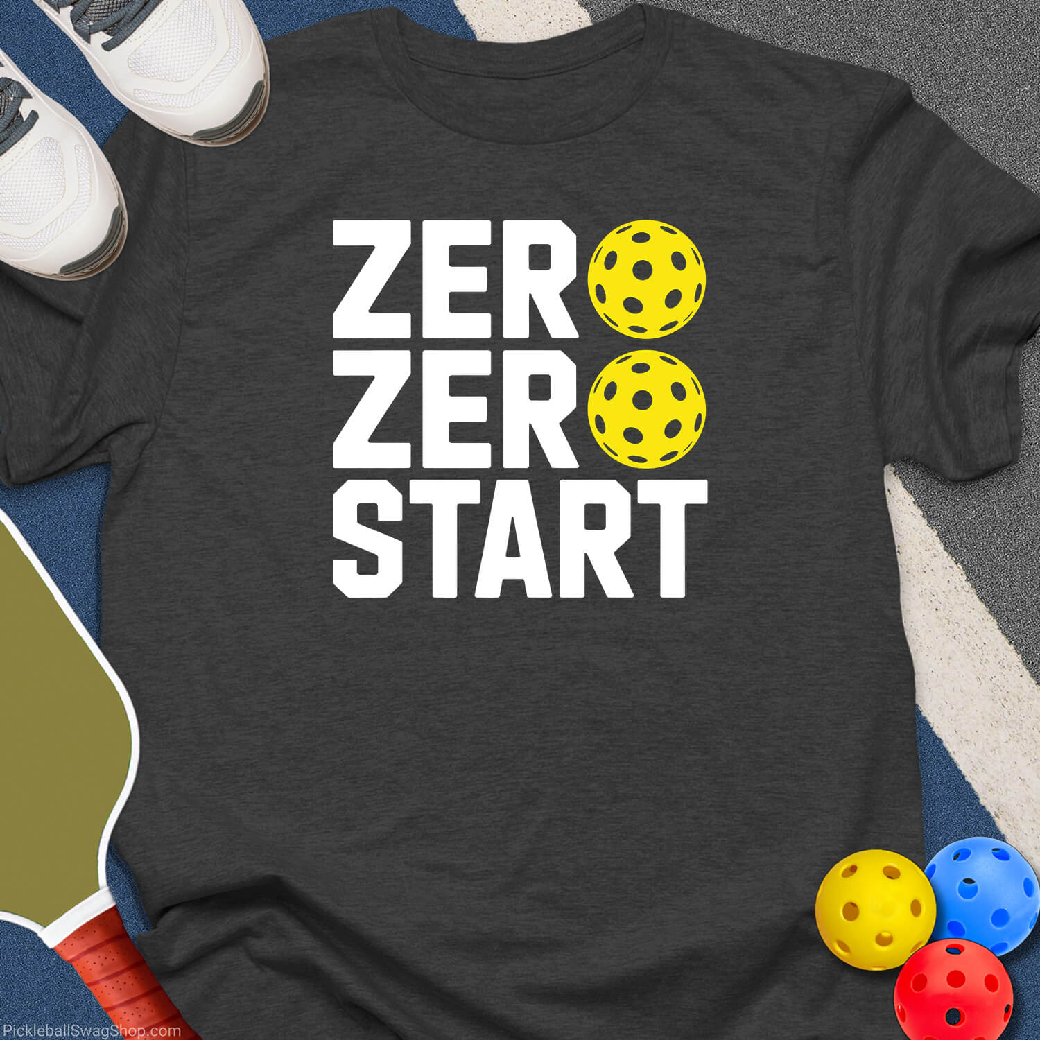 Zero Zero Start Pickleball T-Shirt