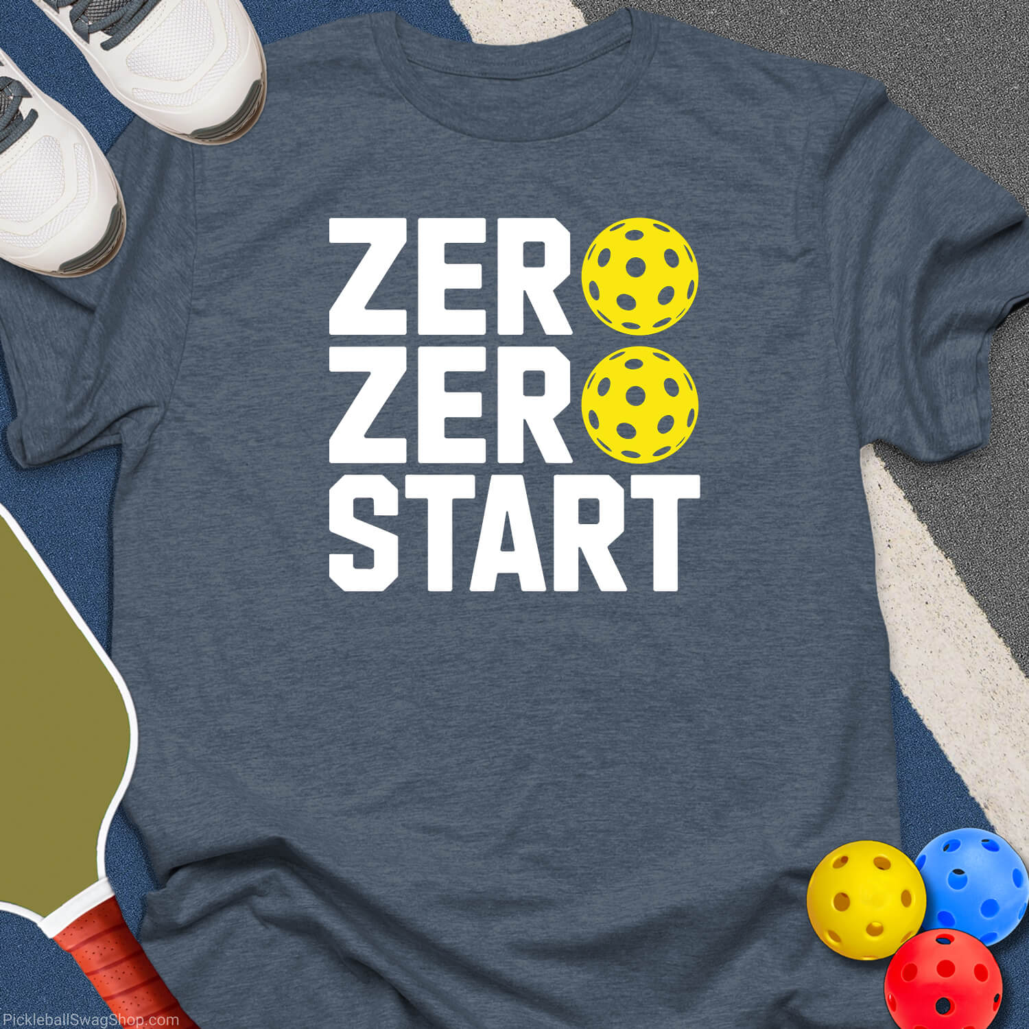Zero Zero Start Pickleball T-Shirt
